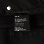AMIRI アミリ / 美品 Half Track 蛇腹 デニム パンツ / size 29 (BLACK) 352199-in-ue