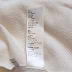 CELINE セリーヌ / 22SS 美品 トリオンフ ルーズフーディー コットンカシミア / パーカー / 2Y377450I / size L (IVORY) ユニセックス