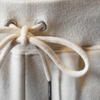 CELINE セリーヌ / 22SS 美品トリオンフ ロゴ スウェット ショートパンツ コットンカシミア / 2Z057450I / size M (IVORY) ユニセックス