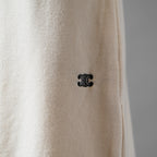 CELINE セリーヌ / 22SS 美品トリオンフ ロゴ スウェット ショートパンツ コットンカシミア / 2Z057450I / size M (IVORY) ユニセックス