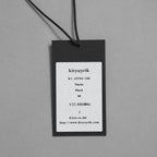 未使用 kiryuyrik キリュウキリュウ / 18SS Wool Gabadine Stretch ストレッチウールギャバ スラックス パンツ / KL-HP04-100 / size M (BLACK) 123073-alm