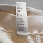 CELINE セリーヌ / 22SS 美品トリオンフ ロゴ スウェット ショートパンツ コットンカシミア / 2Z057450I / size M (IVORY) ユニセックス