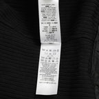 BURBERRY LONDON バーバリー ロンドン / 美品 テーラードパネル リブニットドッキング 長袖ニット / size S (DARK NAVY)