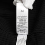 BURBERRY LONDON バーバリー ロンドン / 美品 テーラードパネル リブニットドッキング 長袖ニット / size S (DARK NAVY)