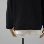 Valentino ヴァレンティノ / 美品 17年リゾートコレクション Sequin Cashmere Sweater in Nero スパンコール装飾 カシミヤ セーター  ニット / 2B3KC42U7MJ / size XS (BLACK) レディース