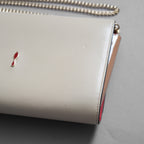 Christian Louboutin クリスチャン ルブタン / 16SS パロマ クラッチ スパイク付き 2WAY チェーン ショルダーバッグ / IVORY レディース 352196-izm