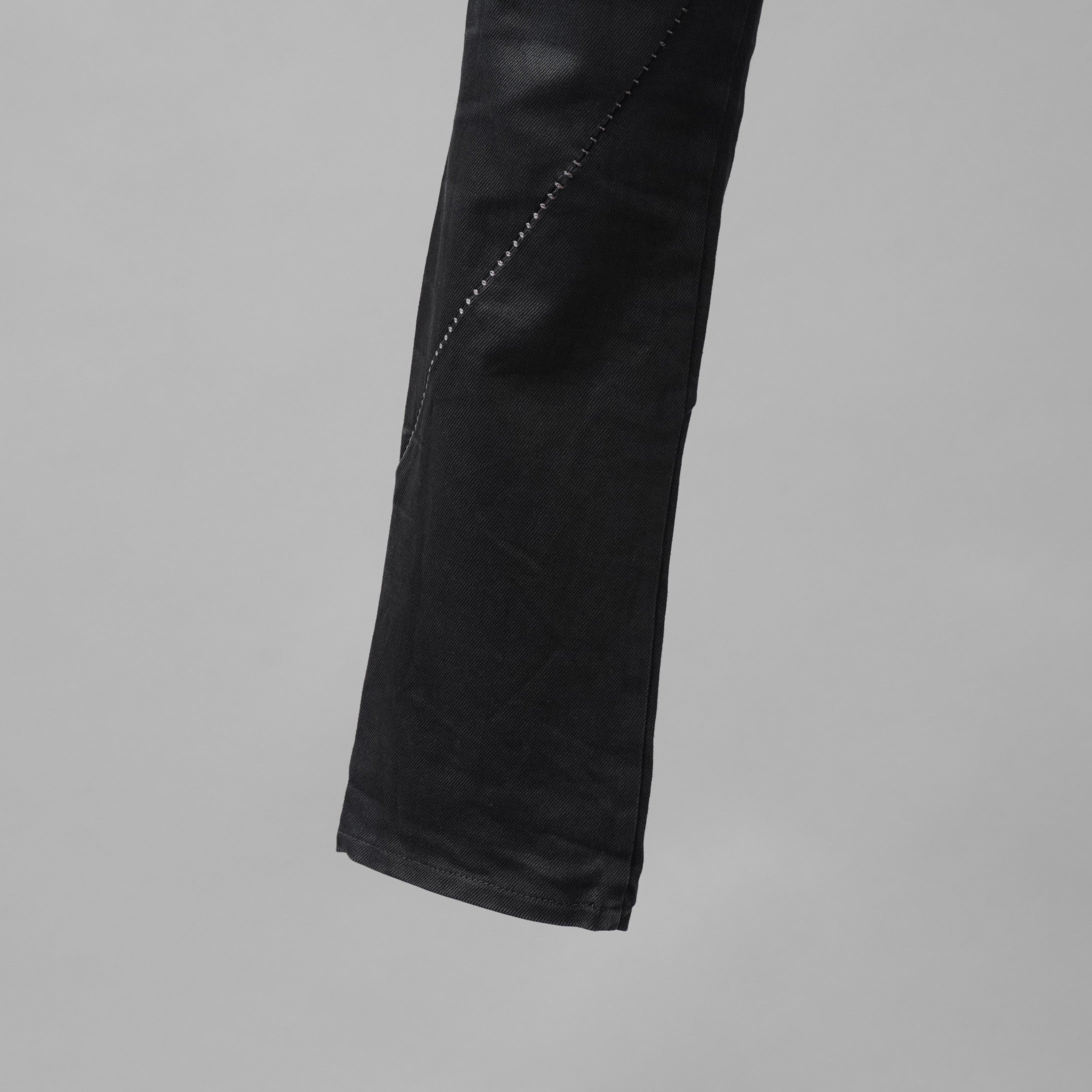 incarnation インカネーション / 22SS OVERLOCK STITCH SARROUEL PANTS オーバーロックステッチ サルエル パンツ / size XS (BLACK)
