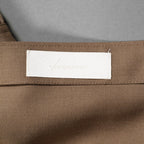 IRENISA イレニサ / 24AW 美品 ORNAMENTAL FLY FRONT SHIRT 長袖シャツ / 1H-24FW-B006-ND8 / size 2 (MOCHA BEIGE)