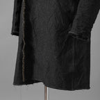 taichi murakami タイチ ムラカミ / 24AW 美品  “COIN” HOODED COAT テープシーム リバーシブルフーデッドコート / 4839 / size 6 (WASHED BLACK)