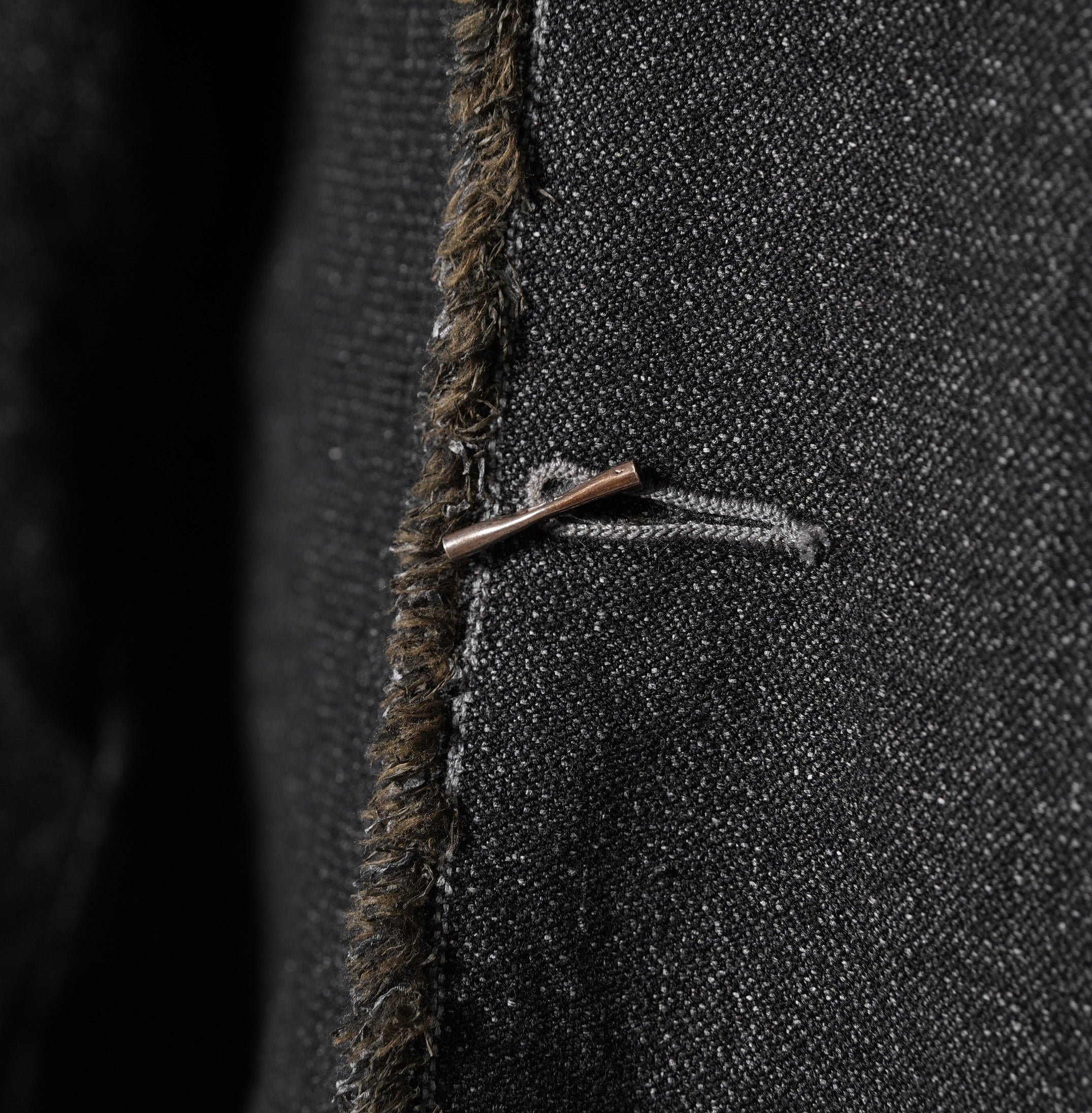 taichi murakami タイチ ムラカミ / 24AW 美品  “COIN” HOODED COAT テープシーム リバーシブルフーデッドコート / 4839 / size 6 (WASHED BLACK)