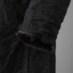 taichi murakami タイチ ムラカミ / 24AW 美品  “COIN” HOODED COAT テープシーム リバーシブルフーデッドコート / 4839 / size 6 (WASHED BLACK)