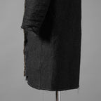 taichi murakami タイチ ムラカミ / 24AW 美品  “COIN” HOODED COAT テープシーム リバーシブルフーデッドコート / 4839 / size 6 (WASHED BLACK)