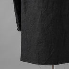 taichi murakami タイチ ムラカミ / 24AW 美品  “COIN” HOODED COAT テープシーム リバーシブルフーデッドコート / 4839 / size 6 (WASHED BLACK)