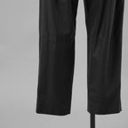 Brunello Cucinelli ブルネロクチネリ / 試着程度美品 20AW ラムスキン タックトラウザーズ テーパード レザー パンツ / M0NCAP7061 / size 38 (BLACK) レディース