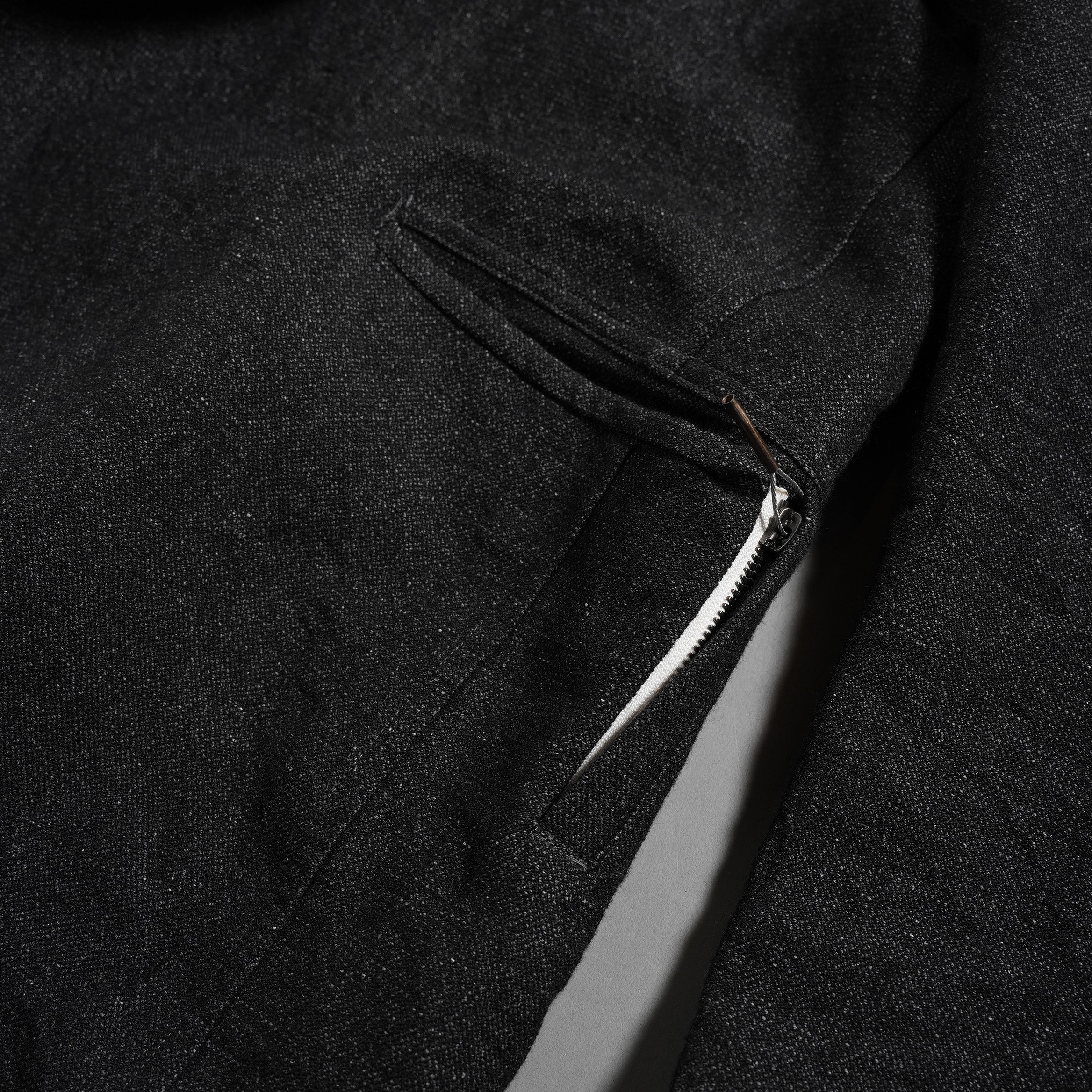 taichi murakami タイチ ムラカミ / 24AW 美品  “COIN” HOODED COAT テープシーム リバーシブルフーデッドコート / 4839 / size 6 (WASHED BLACK)