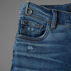 AMIRI アミリ / 美品 stack jean denim スキニー ストレッチデニム パンツ / 02-231-41-000043 / size 29 (INDIGO) 352205-in-ue