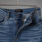 AMIRI アミリ / 美品 stack jean denim スキニー ストレッチデニム パンツ / 02-231-41-000043 / size 29 (INDIGO) 352205-in-ue