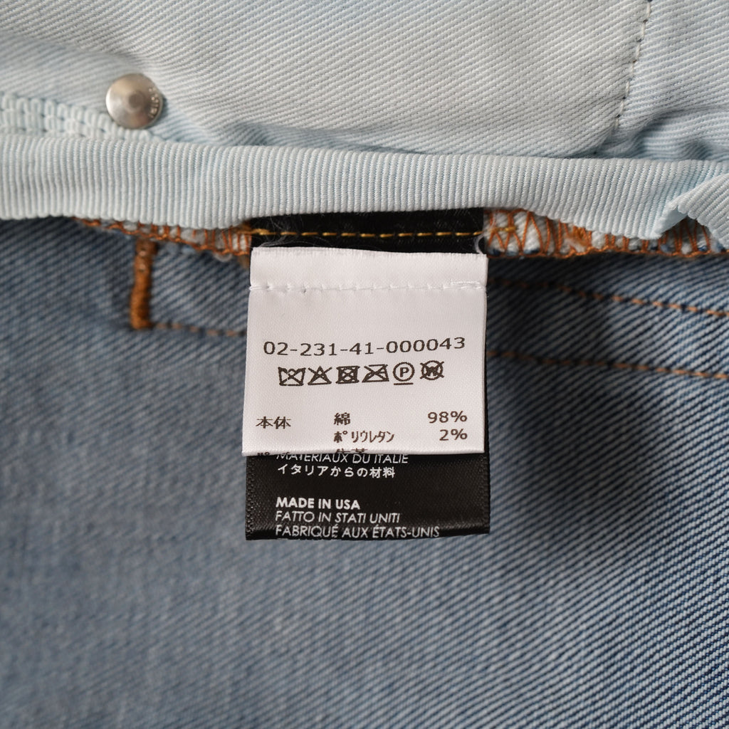 AMIRI アミリ / 美品 stack jean denim スキニー ストレッチデニム パンツ / 02-231-41-000043 / size 29 (INDIGO) 352205-in-ue
