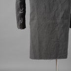 taichi murakami タイチ ムラカミ / 24AW 美品  “COIN” HOODED COAT テープシーム リバーシブルフーデッドコート / 4839 / size 6 (WASHED BLACK)