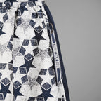 Christian Dior クリスチャンディオール / 22SS サイドロゴ ジャガード スター総柄 ロングスカート / 217J24A2977 / size 36 (WHITE×NAVY) レディース
