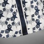 Christian Dior クリスチャンディオール / 22SS サイドロゴ ジャガード スター総柄 ロングスカート / 217J24A2977 / size 36 (WHITE×NAVY) レディース