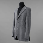 RING JACKET リングヂャケット / 美品 22SS 千鳥柄 テーラード ジャケット / RE052S25X / size 50 (NAVY)