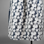 Christian Dior クリスチャンディオール / 22SS サイドロゴ ジャガード スター総柄 ロングスカート / 217J24A2977 / size 36 (WHITE×NAVY) レディース