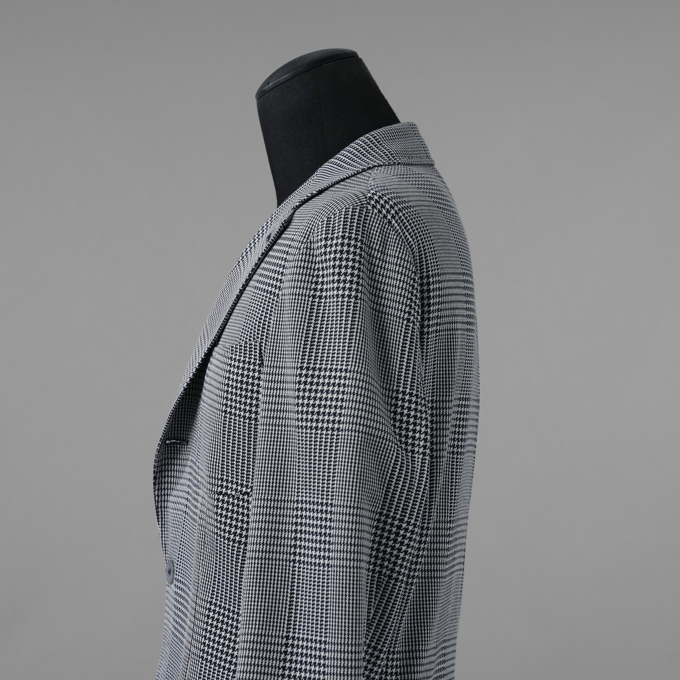RING JACKET リングヂャケット / 美品 22SS 千鳥柄 テーラード ジャケット / RE052S25X / size 50 (NAVY)