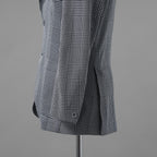 RING JACKET リングヂャケット / 美品 22SS 千鳥柄 テーラード ジャケット / RE052S25X / size 50 (NAVY)