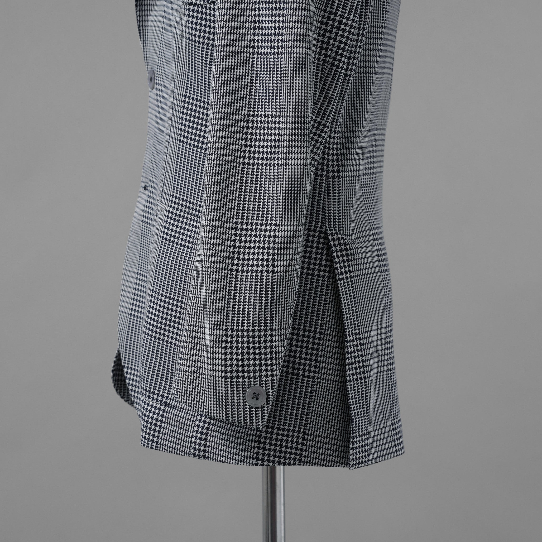 RING JACKET リングヂャケット / 美品 22SS 千鳥柄 テーラード ジャケット / RE052S25X / size 50 (NAVY)