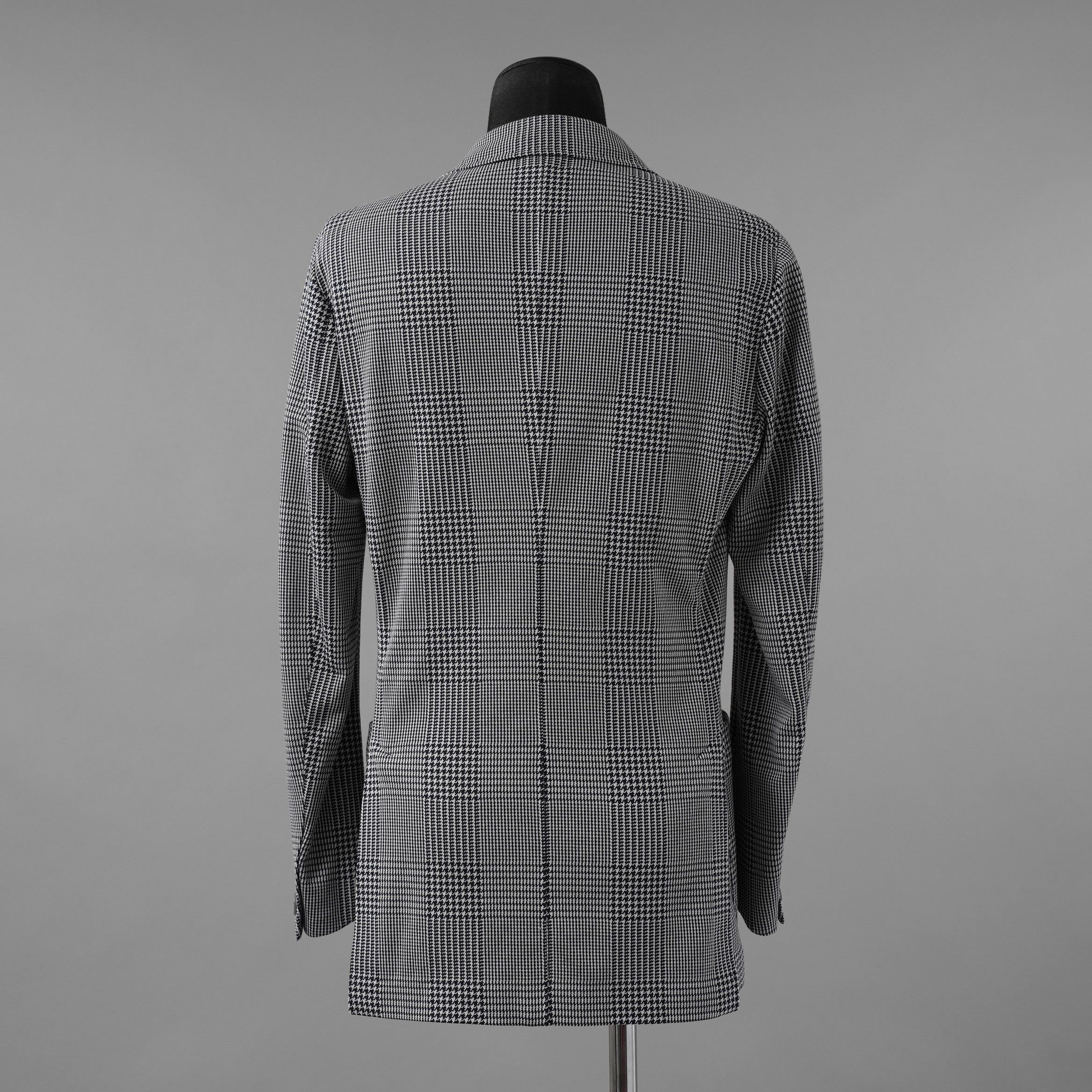 RING JACKET リングヂャケット / 美品 22SS 千鳥柄 テーラード ジャケット / RE052S25X / size 50 (NAVY)