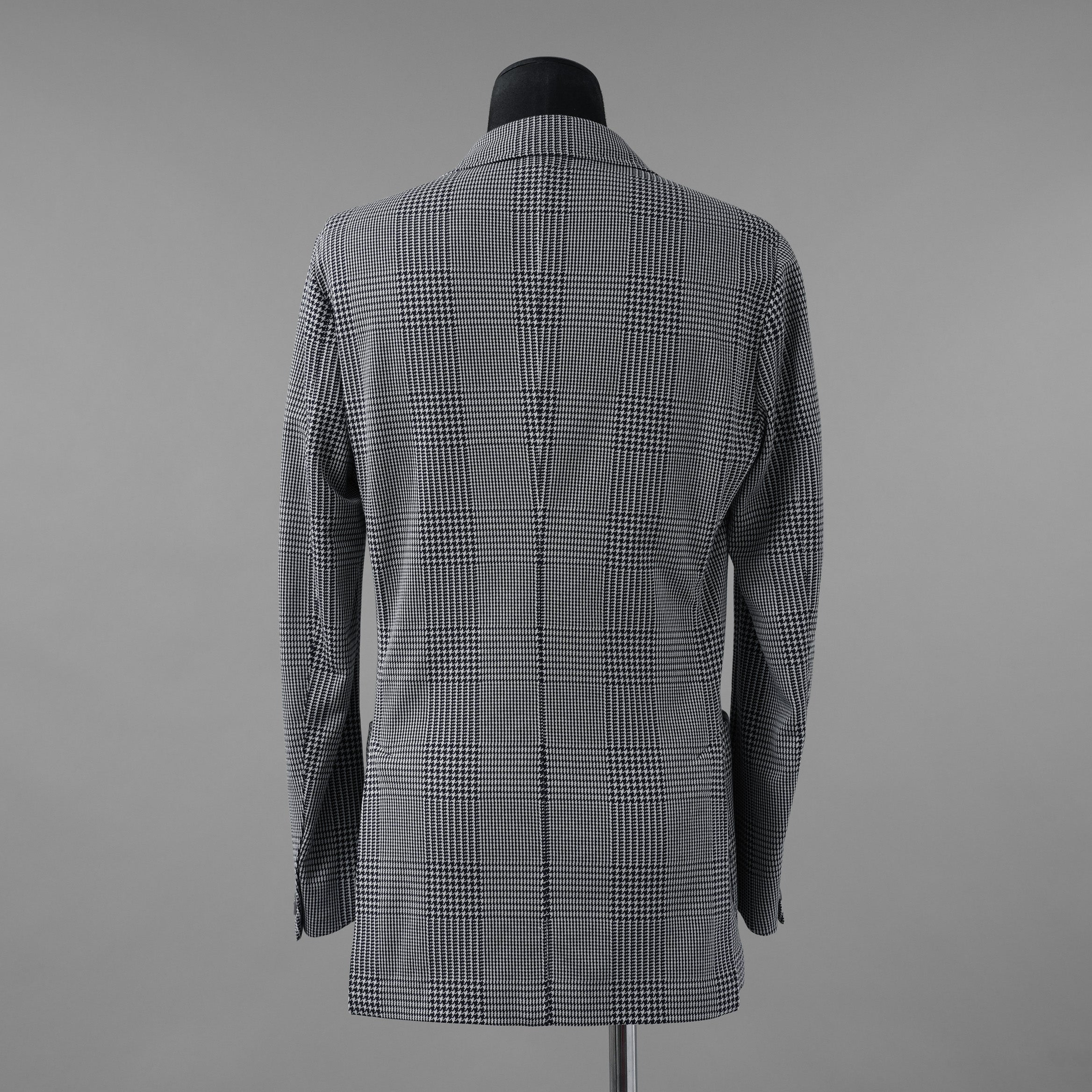 RING JACKET リングヂャケット / 美品 22SS 千鳥柄 テーラード ジャケット / RE052S25X / size 50 (NAVY)