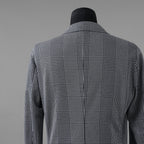 RING JACKET リングヂャケット / 美品 22SS 千鳥柄 テーラード ジャケット / RE052S25X / size 50 (NAVY)