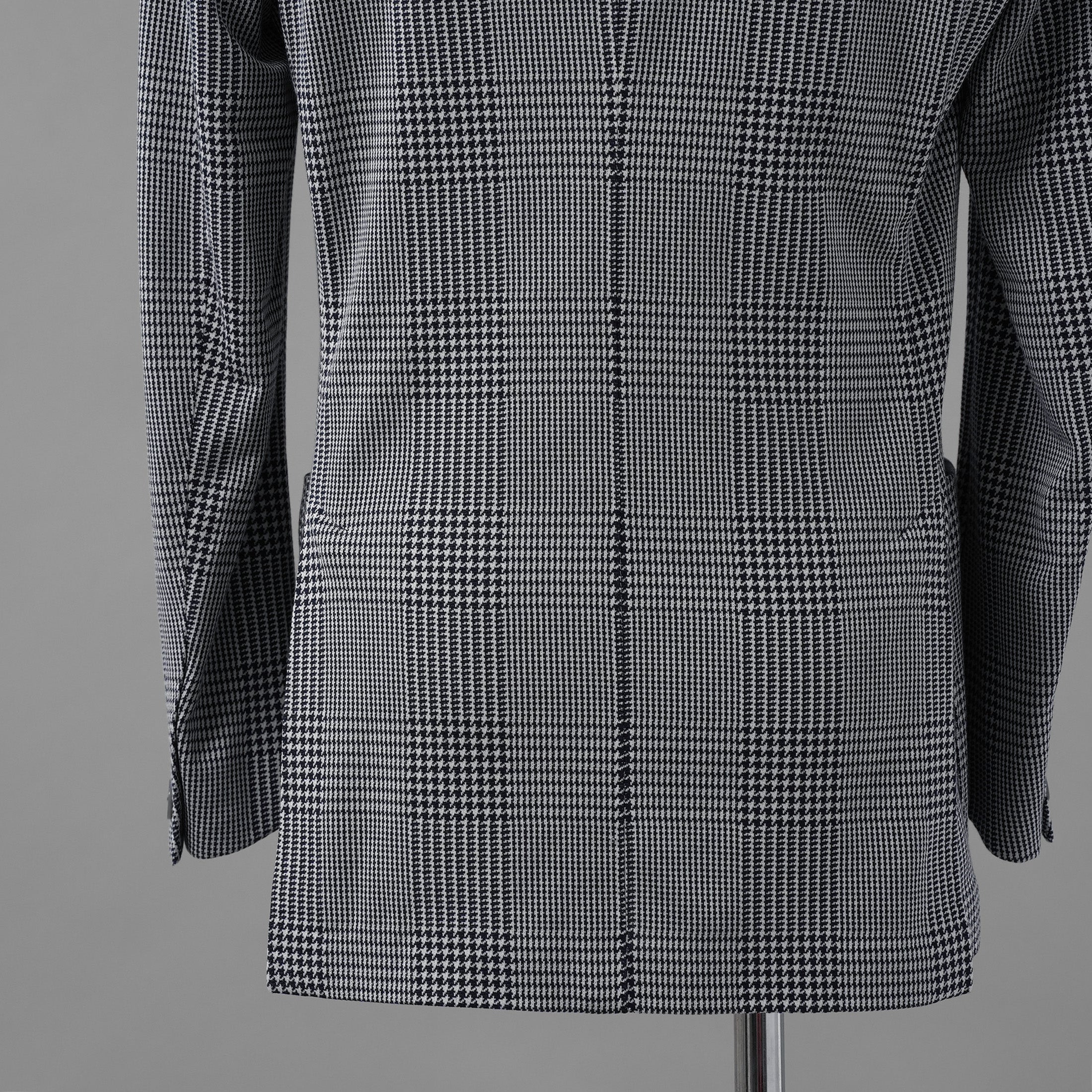RING JACKET リングヂャケット / 美品 22SS 千鳥柄 テーラード ジャケット / RE052S25X / size 50 (NAVY)