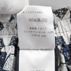 Christian Dior クリスチャンディオール / 22SS サイドロゴ ジャガード スター総柄 ロングスカート / 217J24A2977 / size 36 (WHITE×NAVY) レディース