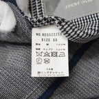 RING JACKET リングヂャケット / 美品 22SS 千鳥柄 テーラード ジャケット / RE052S25X / size 50 (NAVY)