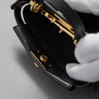 FENDI フェンディ / 美品 15SS マイクロ ピーカブー MICRO PEEKABOO 2WAY バッグ / 01769148 / BLACK レディース 352200-izm