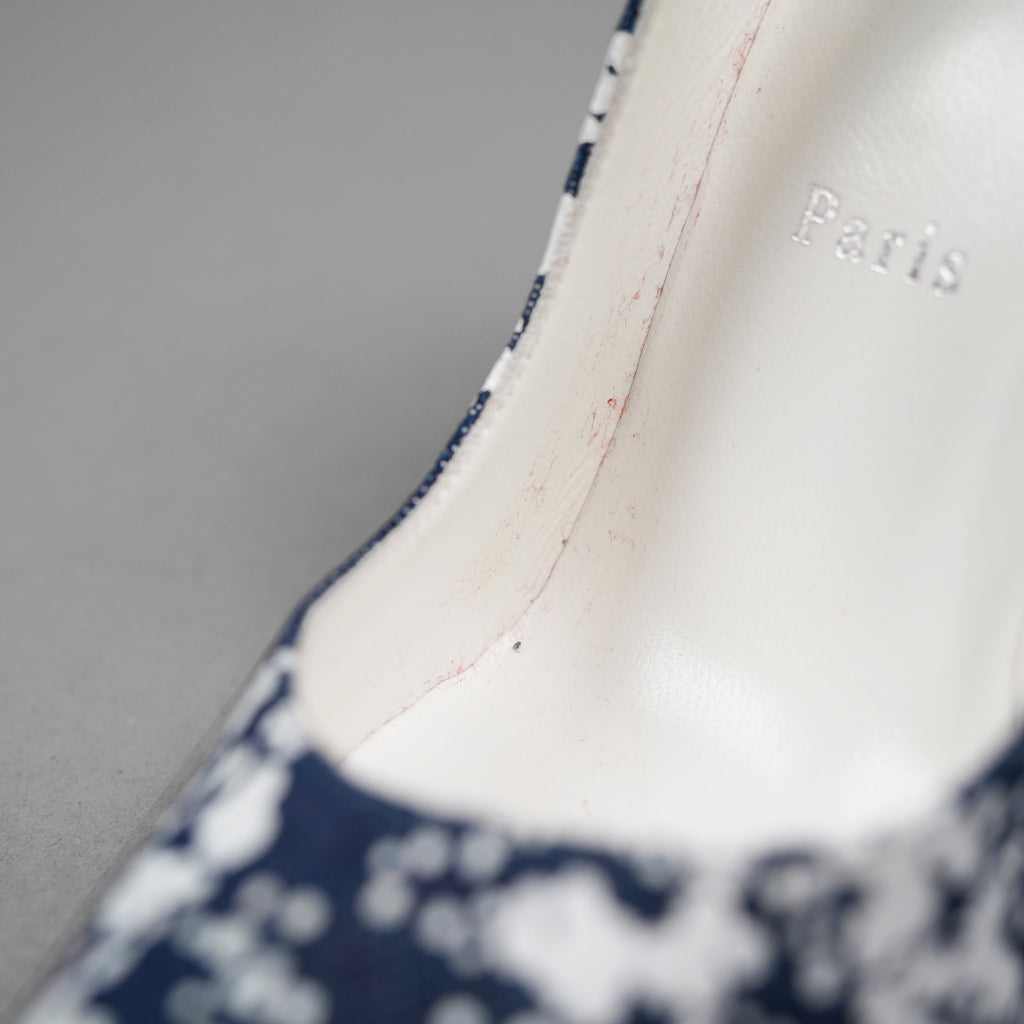 未使用 Christian Louboutinクリスチャン ルブタン / So Kate 120 Tole Splash トワルスプラッシュ / size 35.5 (23cm) INDIGO レディース シューズ