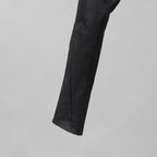 incarnation インカネーション / 美品 20SS DENIM LONG DARTS PANTS オーバーロック デニム パンツ / size S (BLACK)