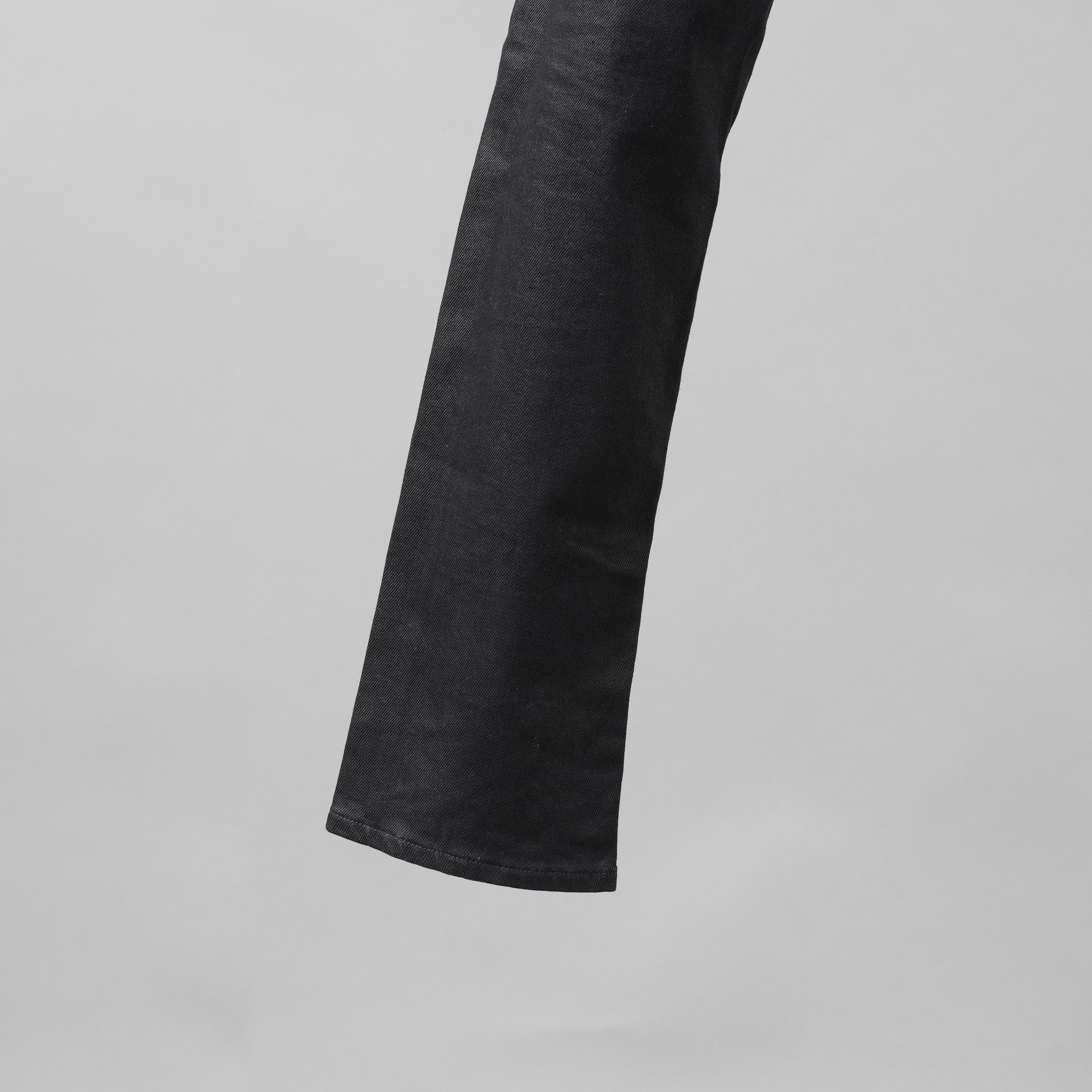 incarnation インカネーション / 美品 20SS DENIM LONG DARTS PANTS オーバーロック デニム パンツ / size S (BLACK)