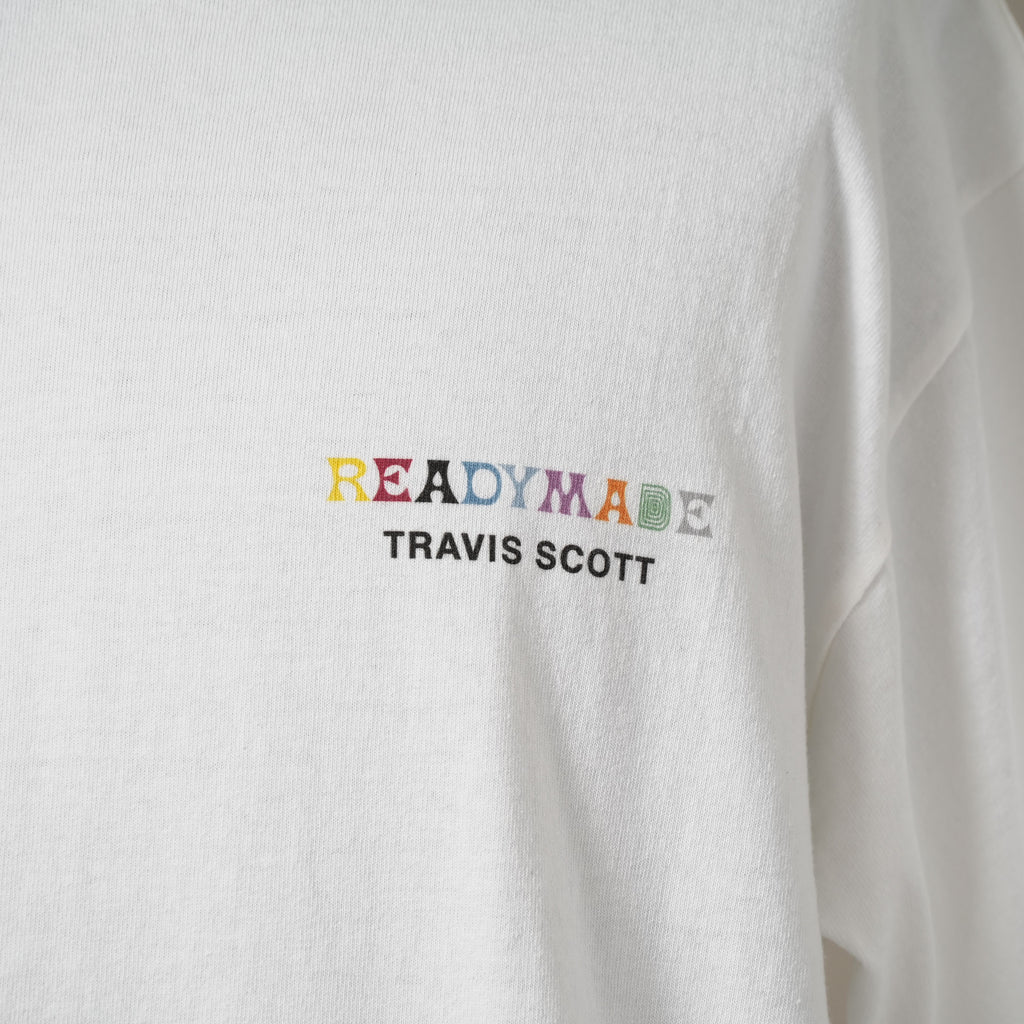 READYMADE レディメイド × Travis Scott トラヴィス・スコット / 美品 19 コラボ 3 PACK TEE 半袖Tシャツ / size M (WHITE) 352208-in-ue