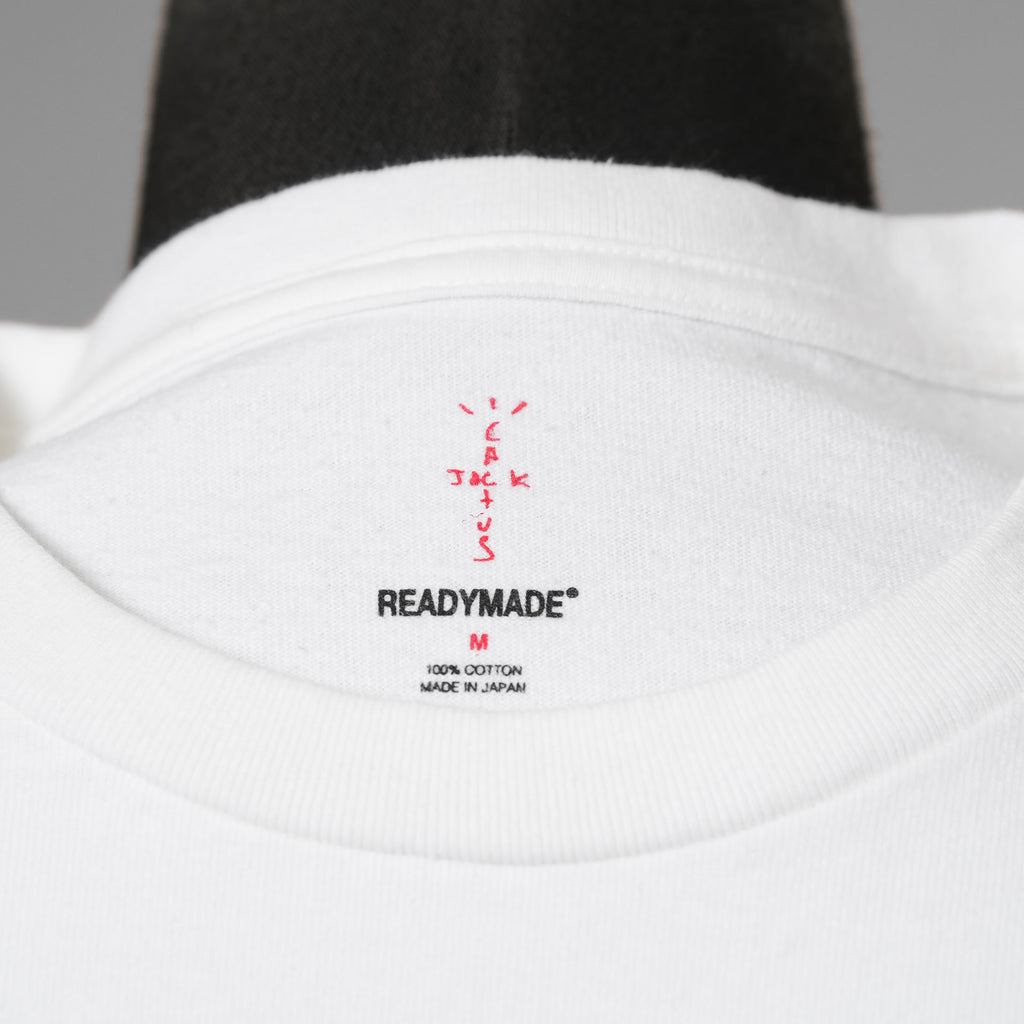 READYMADE レディメイド × Travis Scott トラヴィス・スコット / 美品 19 コラボ 3 PACK TEE 半袖Tシャツ / size M (WHITE) 352208-in-ue