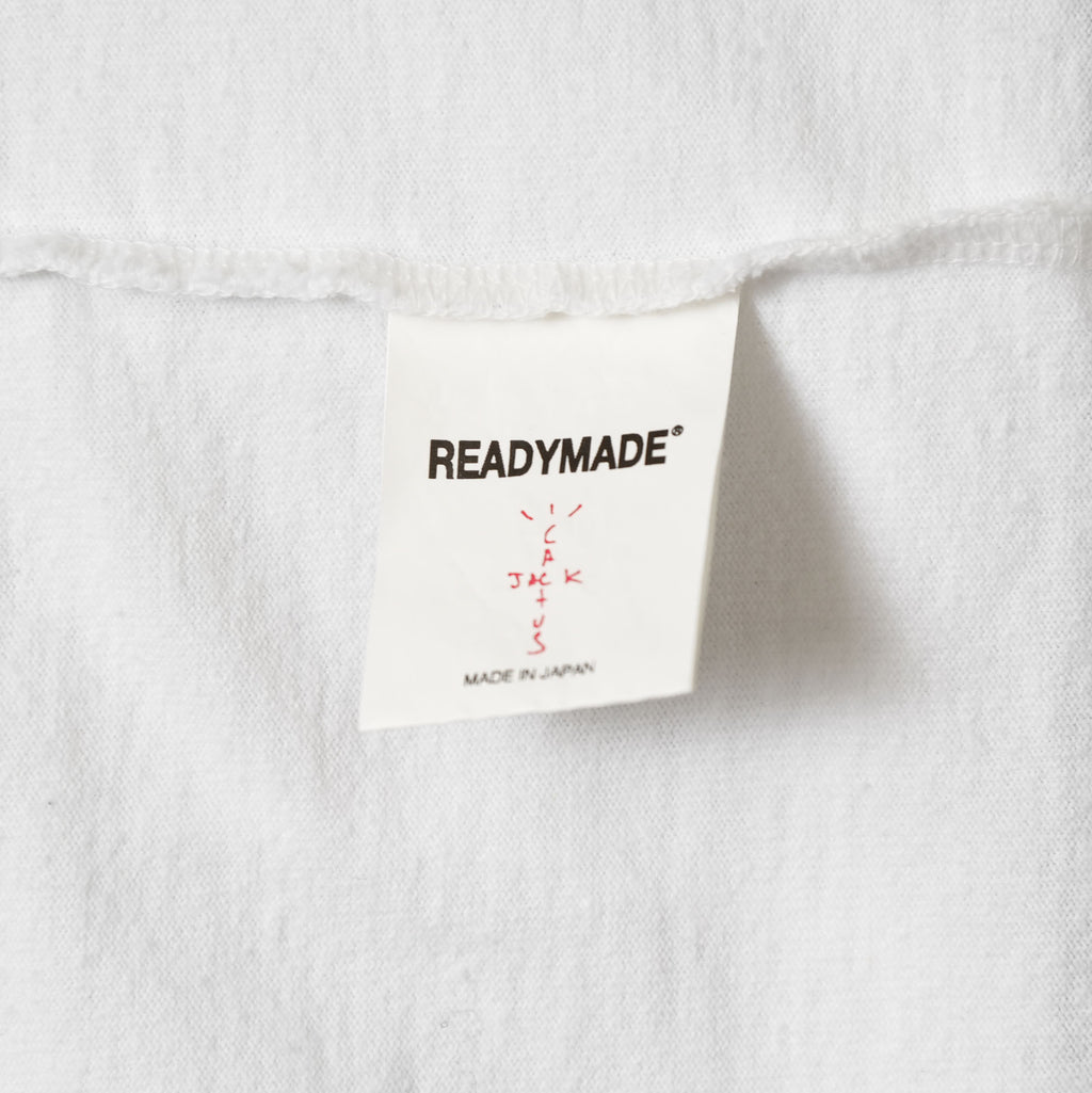 READYMADE レディメイド × Travis Scott トラヴィス・スコット / 美品 19 コラボ 3 PACK TEE 半袖Tシャツ / size M (WHITE) 352208-in-ue