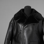 JUNYA WATANABE ジュンヤワタナベ / 25AW COMME des GARÇONS コムデギャルソン オーバーサイズ フェイクレザー ムートン コート / JP-C004 / size L (BLACK) ユニセックス 352210-in-ue