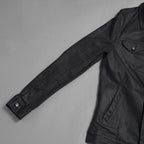 incarnation インカネーション / 美品 19SS Rubber Elastane Jean Jacket O/P Arm Unlined オーバロック ステッチ デニム ジャケット / 11882-41252 / size M (BLACK)