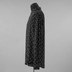 CELINE セリーヌ / 美品 23SS エディ期 ゴーストプリントシャツ 長袖シャツ / 2C813977R / size 39 (BLACK)