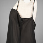 Christian Dior ディオール / 22AW 美品 ボウタイレース ドット柄  ブラウス / 長袖シャツ / 241B61A8168 / size 42 (BLACK) レディース