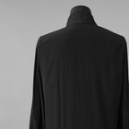新品 kiryuyrik キリュウキリュウ / 24AW Decine & PaisleyJQD Single Frill Shirt デシン＆ペイズリージャガード シングルフリルシャツ 長袖シャツ / KS-HB13-902 / size M (BLACK)
