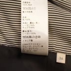 CELINE セリーヌ / 20AW ウールギャバジン Uネック ボタンフロント ベスト ジレ / 21044673D / size 36 (BLACK) レディース