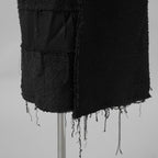 bajra バジュラ / 美品 23AW ループツイードコート ロング コート / 158BC01 / size 3 (BLACK)